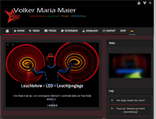 Tablet Screenshot of jongleur.de